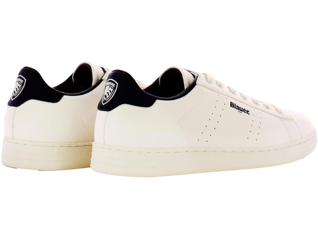 Blauer Sneaker Bianco Marina
