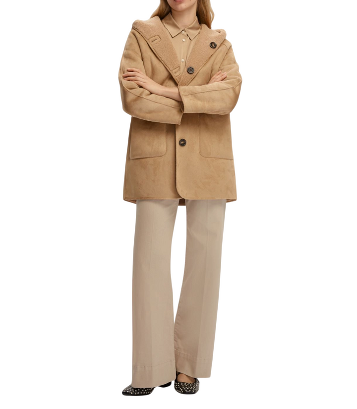 Caban reversibile miele