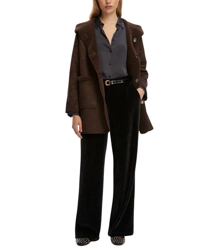 Caban reversibile testa di moro