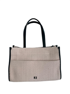Borsa in rafia Giada Kasbah shell