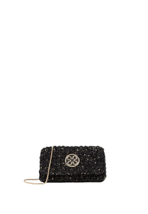 Borsa pattina nera Greta