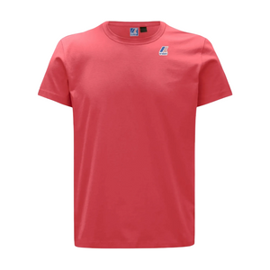 K-Way Uomo T Shirt Edouard K007JE0 703 Red jasper