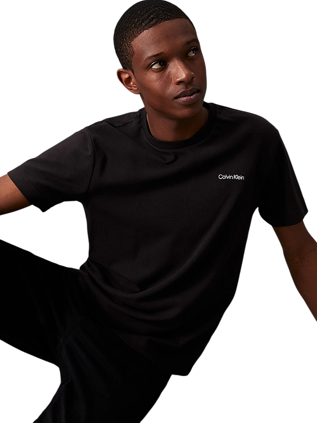 T-shirt in cotone interlock