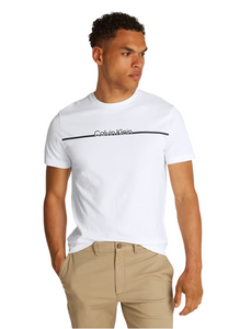 calvin klein

T-shirt stampata in cotone - Bianco