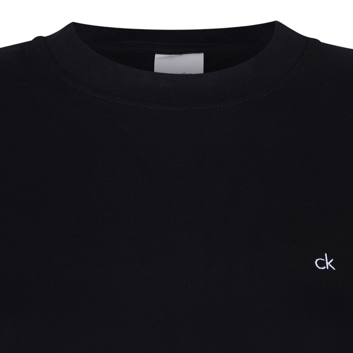 CALVIN KLEIN
Black Logo Embroidered Sweatshirt