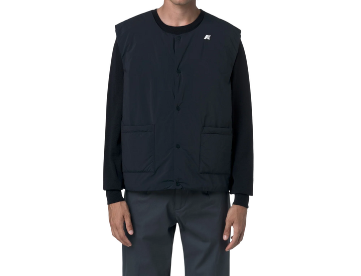 Gilet da uomo blu scuro