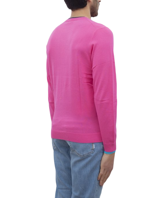 Maglia round neck double rib