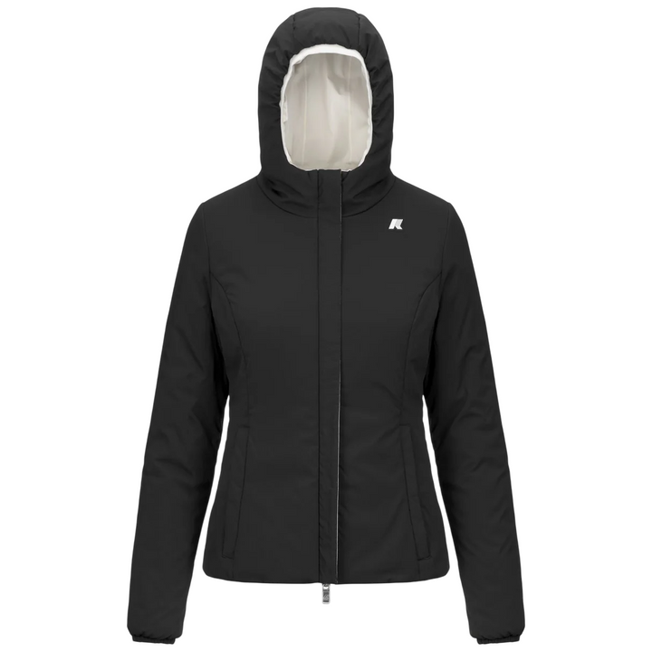Giacca da donna 'LILY ST WARM REVERSIBLE WHITE GARDENIA-BLACK PURE'
