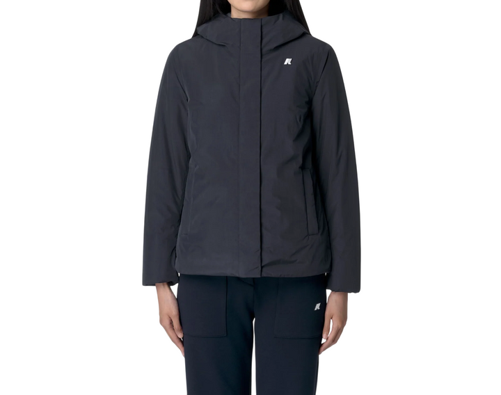 Giacca corta da donna Lil soft touch marmotta blu