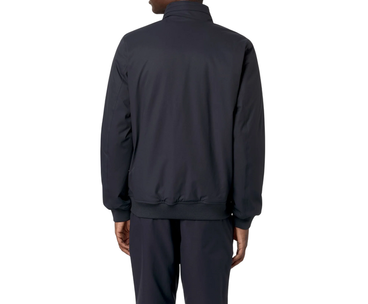 Giacca corta impermeabile da uomo blu