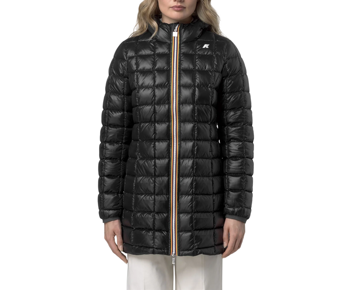 Giacca da donna 'DENISE ST THERMO REVERSIBLE GREEN BLACKISH-BLACK PURE'