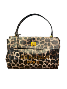 Borsa a spalla da donna leopardata
