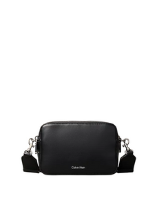 Borsa nera con tracolla monogram