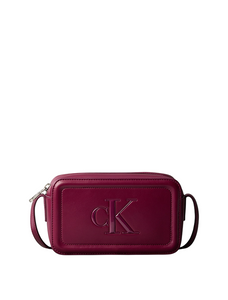Borsa a tracolla con logo alluring pink