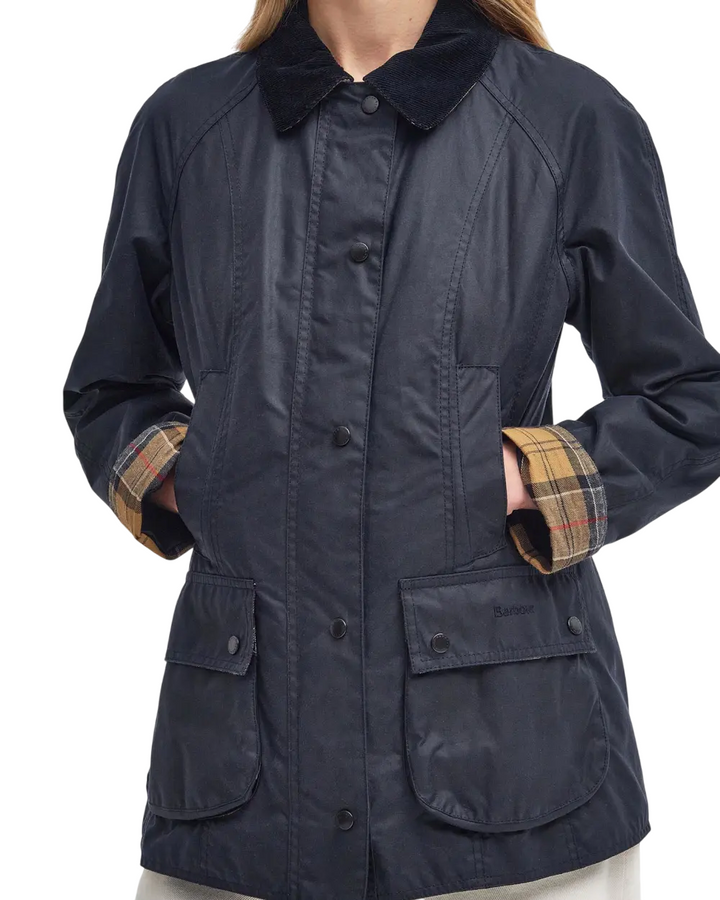 Giacca da donna cerata 'beadnell jacket' blu