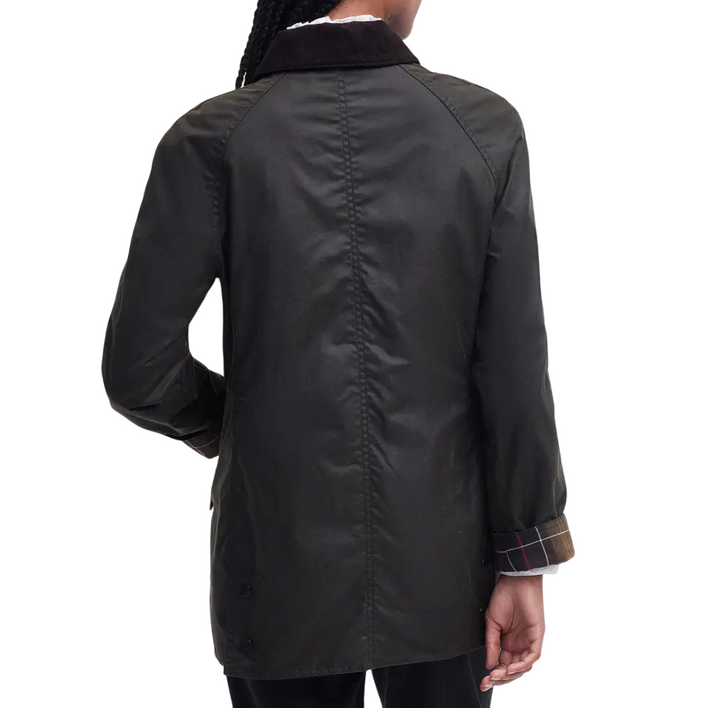 Giacca cerata da donna 'beadnell jacket' oliva