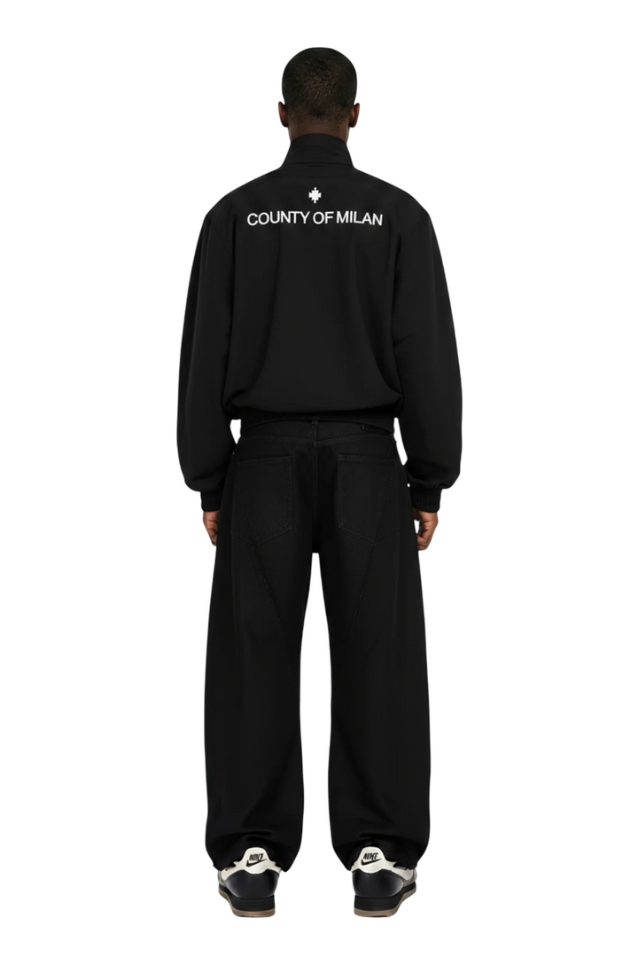 Giacca da uomo con zip e stampa logo