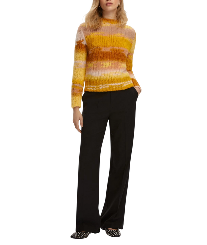 Maglia in filato multicolor