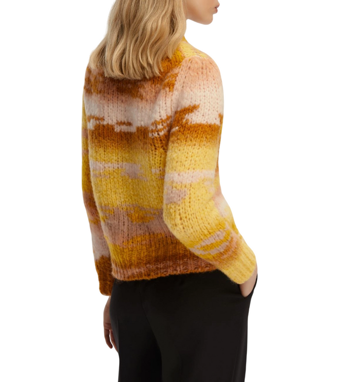 Maglia in filato multicolor