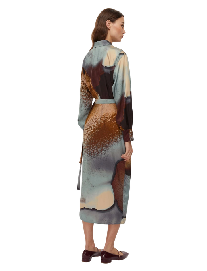 Abito da donna in twill con nodo