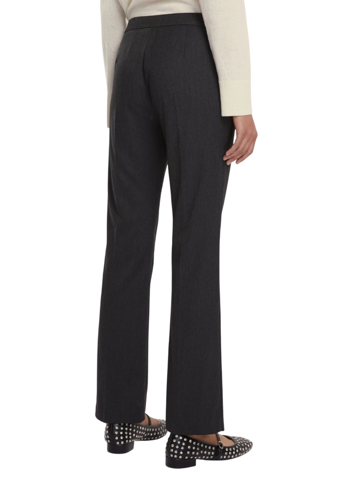 Pantalone da donna in flanella antracite