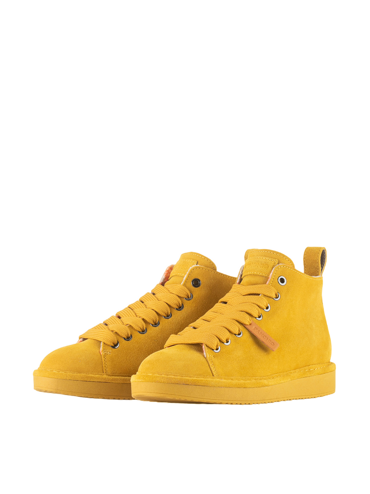 Polacchino P01 Color Block in Suede