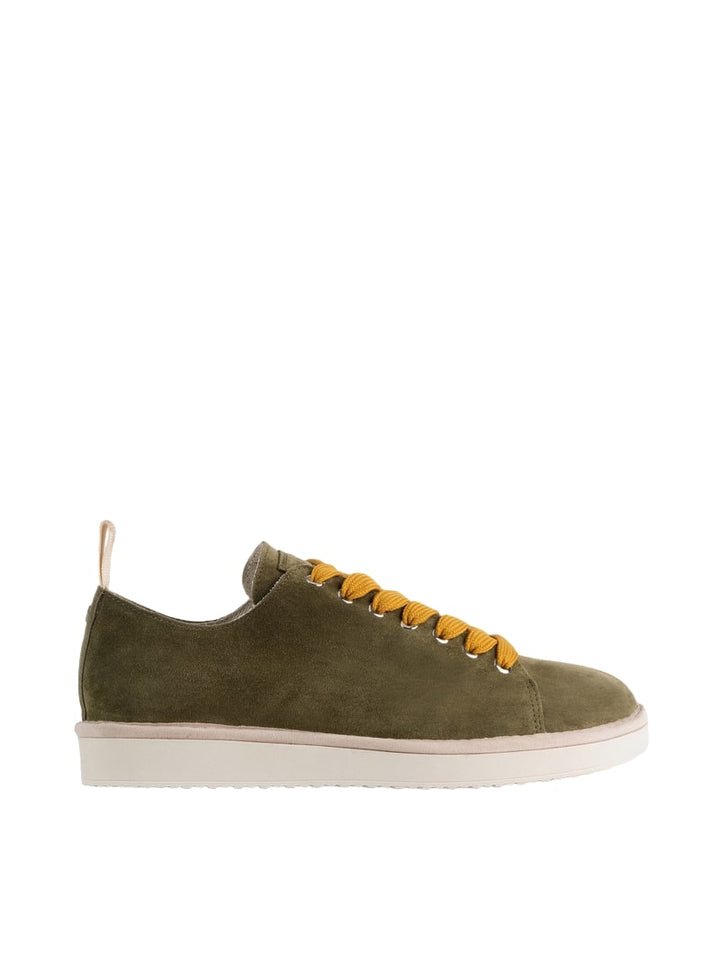 P01 LACE-UP SHOE MANSAGE BURNT YELLOW