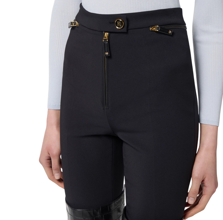 Pantaloni in doppio crêpe