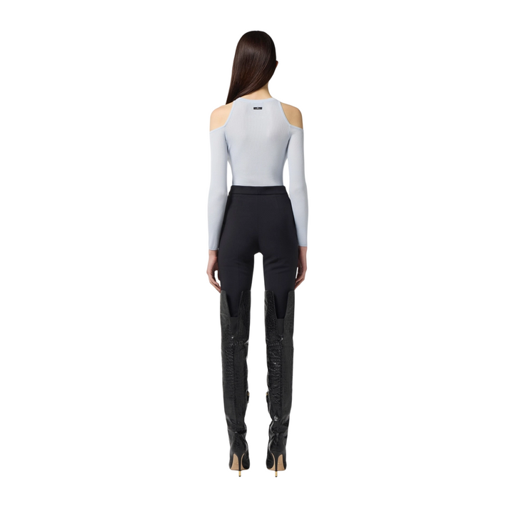 Pantaloni in doppio crêpe