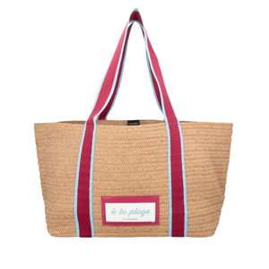 Borsa Chapeau Con Manici Frontali Porta Cappello colore beige