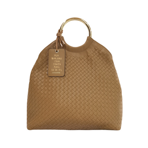 Borsa a mano Aurora color cuoio