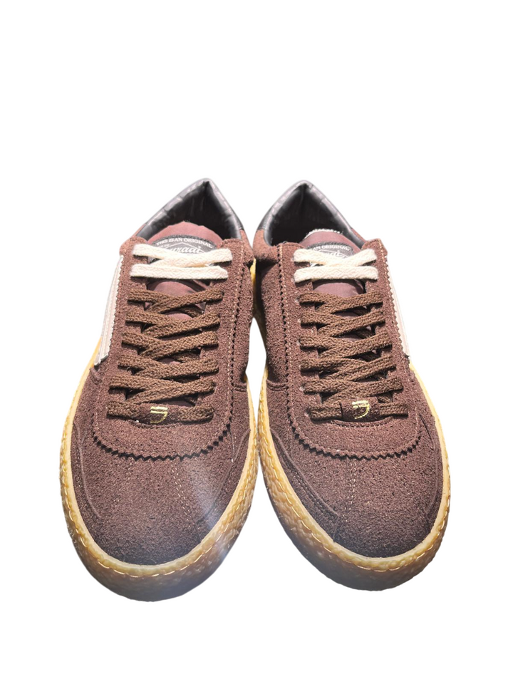 Sneakers basse da uomo cacao