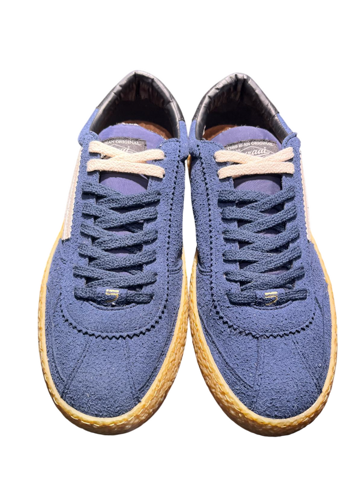 Sneakers basse da uomo blu sea