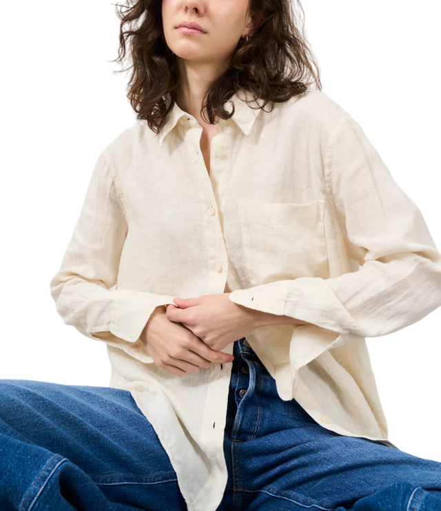 Camicia Easy lino dyed