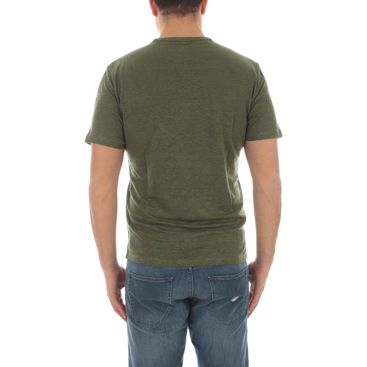 T-shirt Linen solid