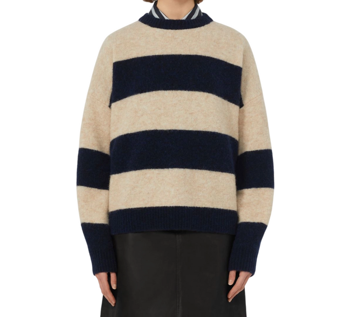 Maglione da donna in lana e alpaca