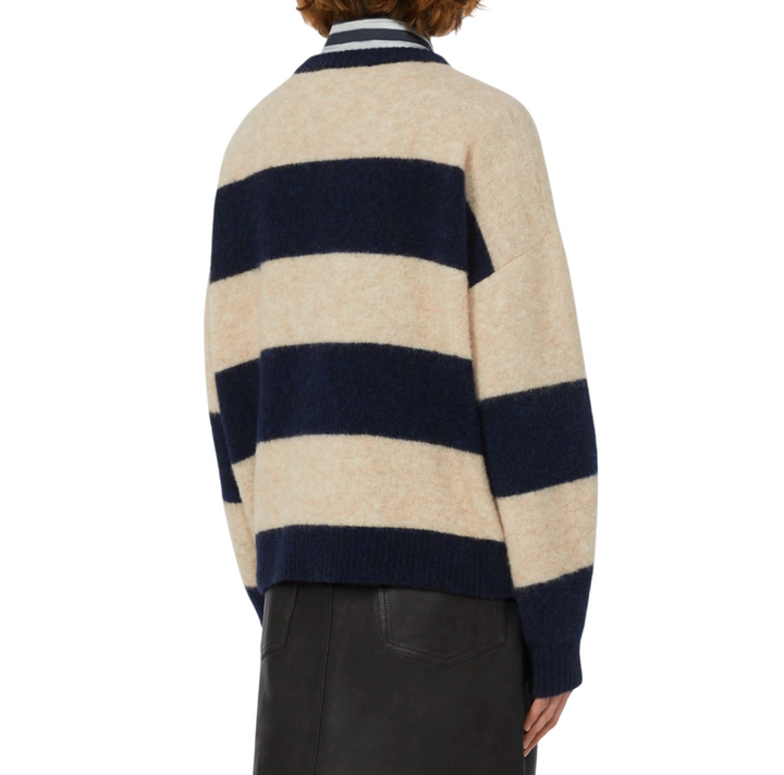 Maglione da donna in lana e alpaca