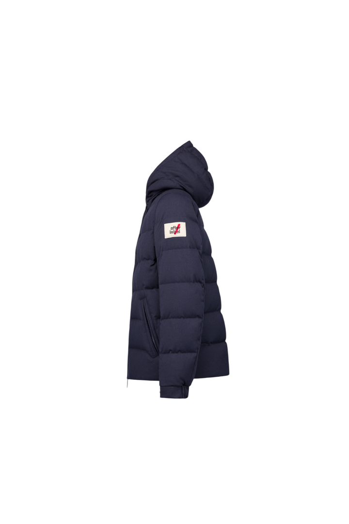 Piumino trapuntato da uomo Verbier blu scuro