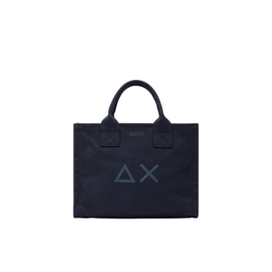 Borsa Cali midi canvas navy blue