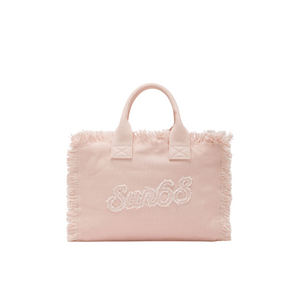 Borsa Cali midi fringes porcellana