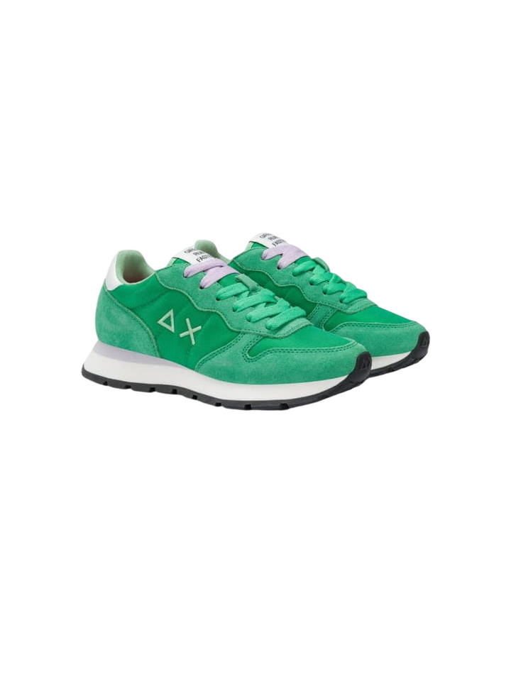 Sun68 sneakers ally solid nylon verde prato