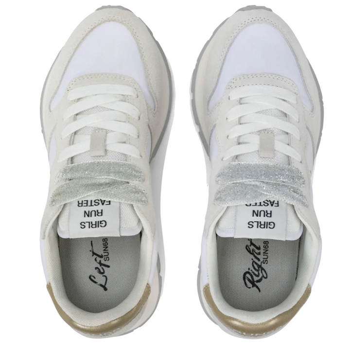 Sun68 Sneakers Ally Gold Silver