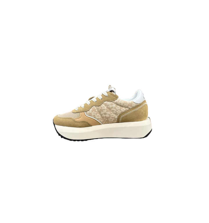 Sun68 Scarpe Big Ally Flower Beige